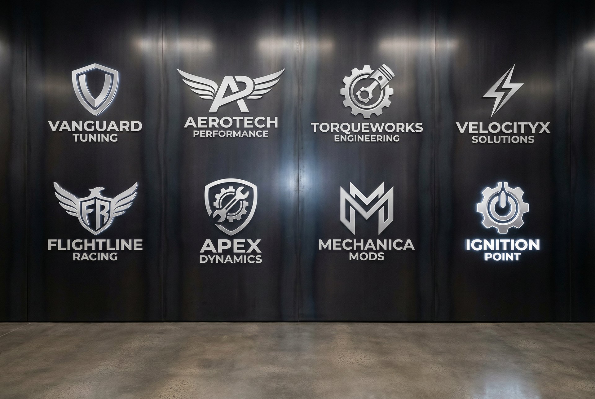 草莓视频合作改装品牌Logo墙